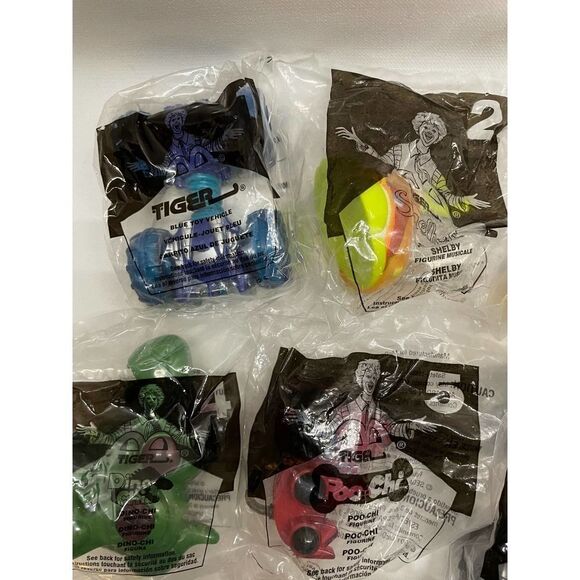 McDonald's Happy Meal TIGER TOY Complete Set 1-9 2000 RARE - Picture 2 of 6